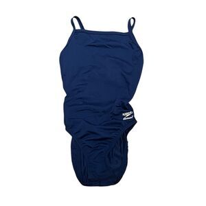 Speedo Endurance Women’s Navy Blue Swimsuit, Size 6/32, NWOT